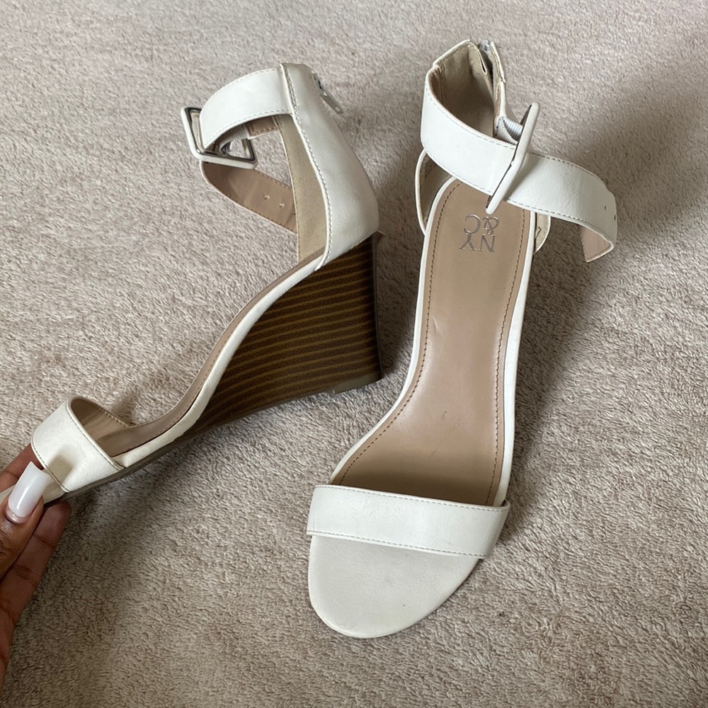 Off White Wedges